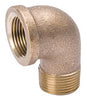 BK Products Southland 1/4 in. FIP Sizes X 1/4 in. D FIP Red Brass 90 Degree Street Elbow