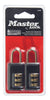 Master Lock 1-1/2 in. H X 1/2 in. W X 1-3/16 in. L Steel 3-Dial Combination Padlock