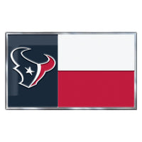 NFL - Houston Texans State Flag Aluminum Emblem