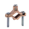 Halex 1/2 - 1 in. Bronze Ground Clamp 1 pk