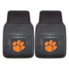 Clemson University Heavy Duty Car Mat Set - 2 Pieces