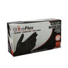 Gloveworks Nitrile Disposable Gloves XX-Large Black Powder Free 100 pk