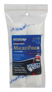 Arroworthy Barracuda Microfiber 6.5 in. W X 9/16 in. Paint Roller Cover 2 pk