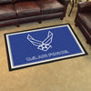 U.S. Air Force 4ft. x 6ft. Plush Area Rug