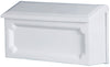 Gibraltar Mailboxes Windsor Plastic Wall Mount White Mailbox