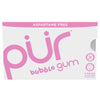 PUR Sugar Free Bubblegum Chewing Gum 1 pk 9 pc