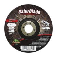 Gator 4 in. D X 5/8 in. in. Metal Grinding Wheel