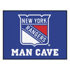 NHL - New York Rangers Man Cave Rug - 34 in. x 42.5 in.