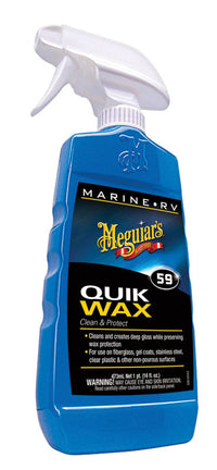 Meguiar's 59 Quik Wax Clean & Protect Marine Wax 16 oz