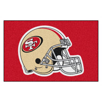 NFL - San Francisco 49ers Helmet Rug - 19in. x 30in.