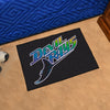 MLB - Tampa Bay Rays Retro Collection Rug - 19in. x 30in. - (1998 Tampa Ray Devil Rays)