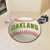 MLB - Oakland Athletics Retro Collection Baseball Rug - 27in. Diameter - (1981)