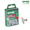 SPAX No. 8 x 1 in. L Phillips/Square Zinc-Plated Multi-Purpose Screws 30 pk