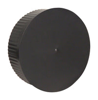 Imperial 6 in. D Steel Crimped Termination Cap