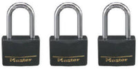 Master Lock 1-9/16 in. W Brass 4-Pin Cylinder Covered Padlock Keyed Alike