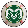 Colorado State University Baseball Rug - 27in. Diameter