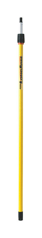 Mr. LongArm Pro-Pole Telescoping 4-8 ft. L X 1-1/16 in. D Aluminum/Fiberglass Extension Pole Yellow