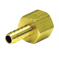 JMF Brass 3/8 in. Dia. x 1/2 in. Dia. Adapter Yellow 1 pk (Pack of 5)