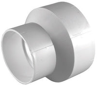 Charlotte Pipe Schedule 30 3 in. Hub X 2 in. D Hub PVC Reducing Coupling 1 pk