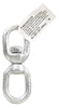 Campbell Chain Galvanized Forged Steel Eye and Eye Swivel 850 lb. (Pack of 5)