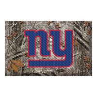 NFL - New York Giants Camo Rubber Scraper Door Mat