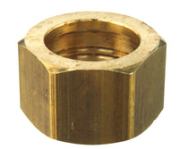 JMF 5/8 in. Compression Brass Nut (Pack of 5)