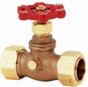 Homewerks 3/4 in. Compression X 3/4 in. Compression Brass Stop and Waste Valve