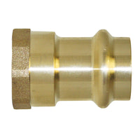 Nibco 3/4 in. CTS X 3/4 in. D Female Copper Female Adapter 1 pk