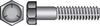 Hillman 1/2 in. D X 1 in. L Heat Treated Zinc Steel Hex Head Cap Screw 50 pk