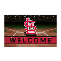 MLB - St. Louis Cardinals Rubber Door Mat - 18in. x 30in.