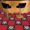 University of Georgia Bulldogs Team Carpet Tiles - 45 Sq Ft.