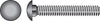 Hillman 1/4 in. X 6 in. L Hot Dipped Galvanized Steel Carriage Bolt 100 pk