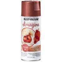 Rust-Oleum Imagine Smooth Chrome Red Spray Paint 10 oz (Pack of 4)