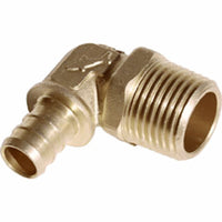 SharkBite EvoPEX 1/2 in. PEX X 1/2 in. D MPT Brass Elbow