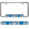 NFL - Detroit Lions Embossed License Plate Frame