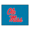 University of Mississippi (Ole Miss) Light Blue Rug - 34 in. x 42.5 in.