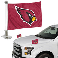 NFL - Arizona Cardinals Ambassador Car Flags - 2 Pack