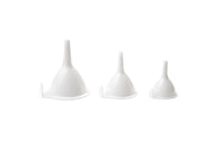 Fox Run White 4.5 in. H Plastic Funnel Set