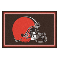 NFL - Cleveland Browns 5ft. x 8 ft. Plush Area Rug