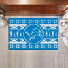 NFL - Detroit Lions Holiday Sweater Rug - 19in. x 30in.