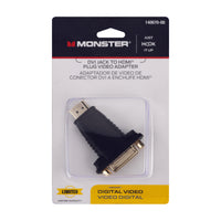 Monster Just Hook It Up HDMI Adapter 1 pk