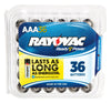 Rayovac High Energy AAA Alkaline Batteries 36 pk Clamshell