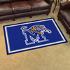 University of Memphis 5ft. x 8 ft. Plush Area Rug