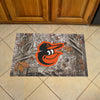 MLB - Baltimore Orioles Camo Camo Rubber Scraper Door Mat