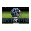 NFL - Tennessee Titans Rubber Door Mat - 18in. x 30in.