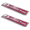 University of Alabama 2 Piece Heavy Duty Alumnium Truck Emblem Set