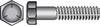 Hillman 5/8 in. D X 4 in. L Heat Treated Zinc Steel Hex Head Cap Screw 25 pk