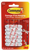 3M Command Small Plastic Decorating Clip 1-3/4 in. L 20 pk (Pack of 6)