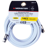 Monster Just Hook It Up 12 ft. Weatherproof Video Coaxial Cable