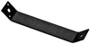 National Hardware 16.3 in. H X 0.125 in. W X 1.5 in. L Black Carbon Steel Strap Braces